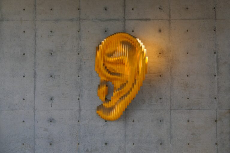 An Ear Sculpture